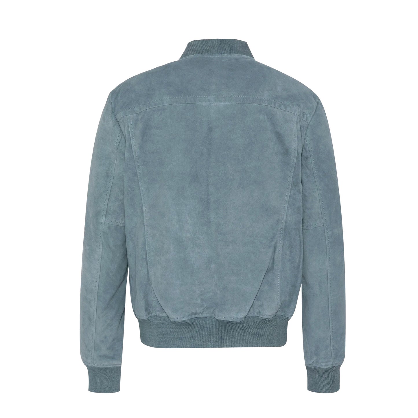Casual jacket, goat leather - Sky
