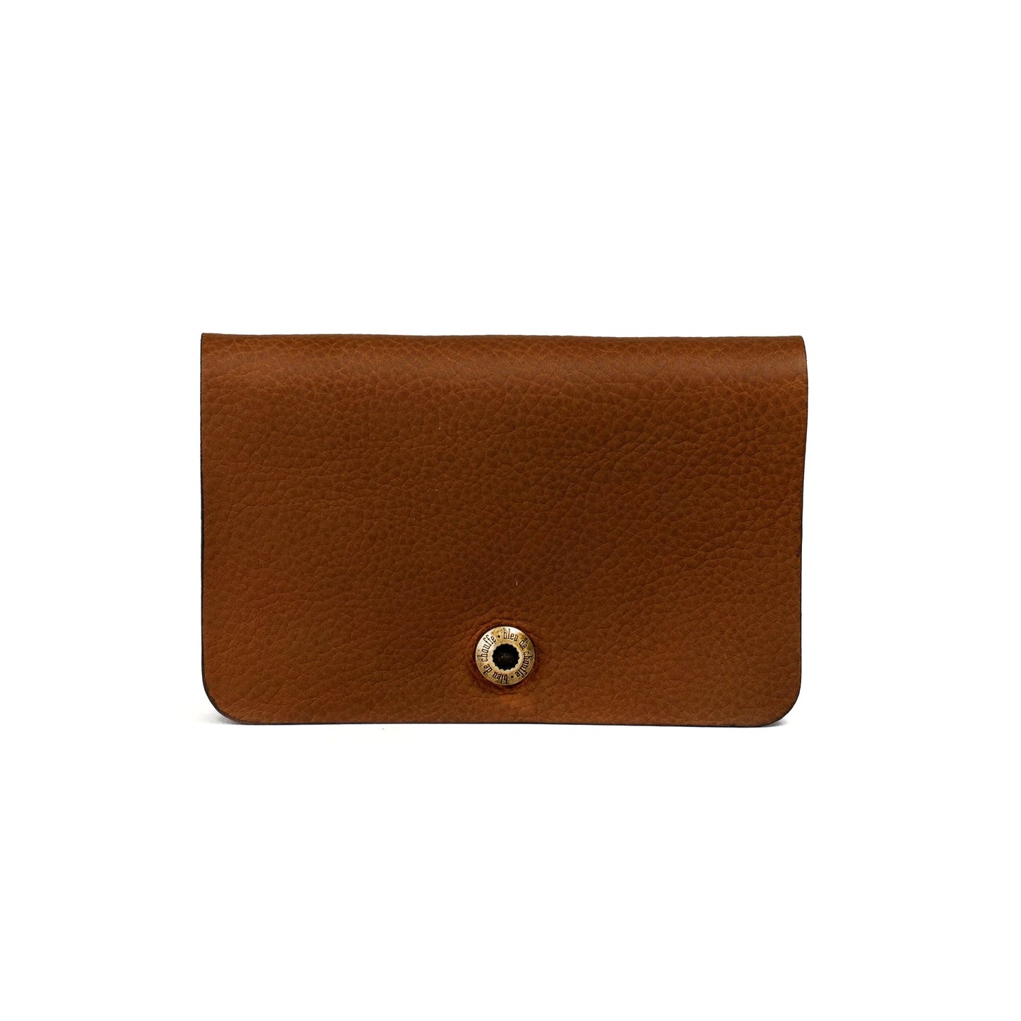 Bleu de Chauffe Grisbi Leather Wallet Cuba Libre