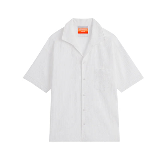 Rivieras Seesucker Shirt - White