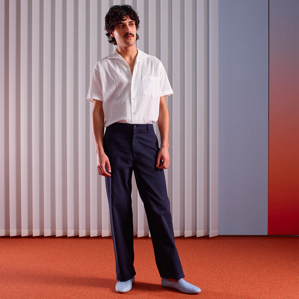 Rivieras Seesucker Shirt - White