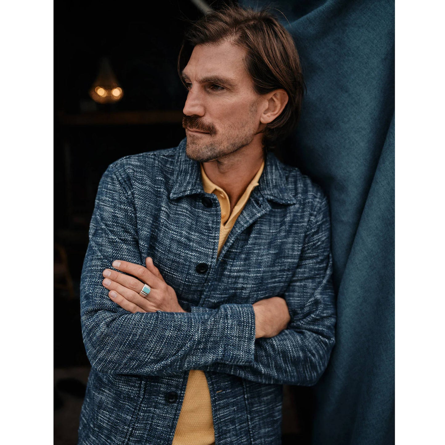 Blue de Genes Kojima Jacket - Navy