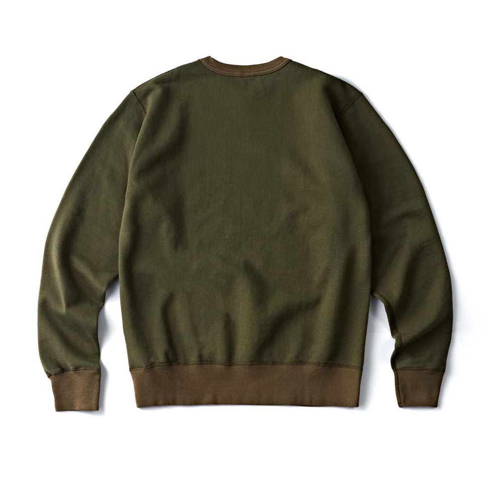 Crew Neck "451st Bomb.SQ" BR69065 - Olive