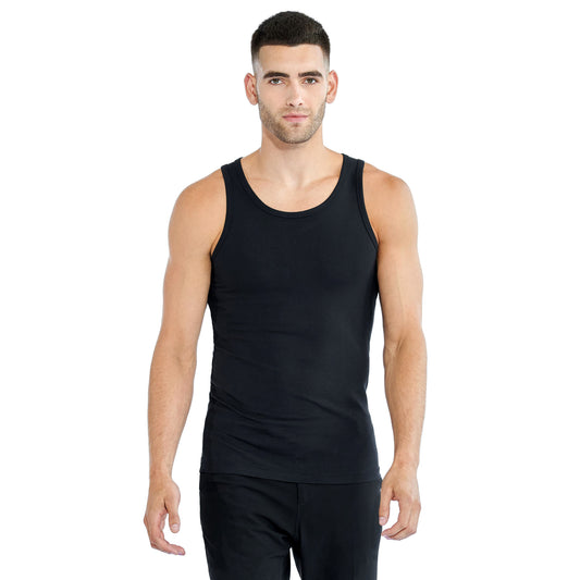 2er-Pack Tanktops – Schwarz