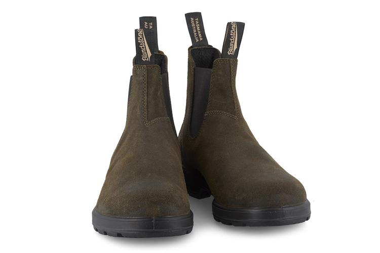 1615 Waxed Suede Dark Olive