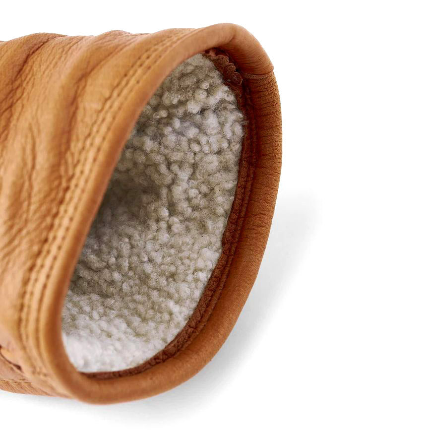 Hirschleder Lammfell - Kork