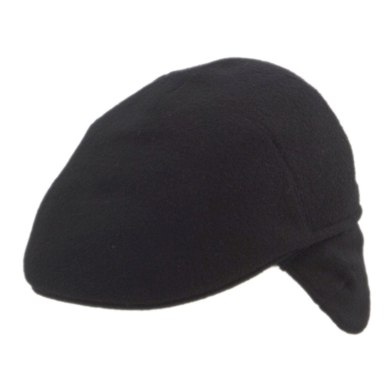 Faustmann Faustmann Flatcap Wool Earflaps - Black