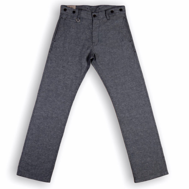 1942 Hunting Pant Linen - Smoke Grey