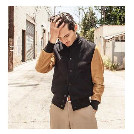 LCUSA Leather Wool College - Cognac