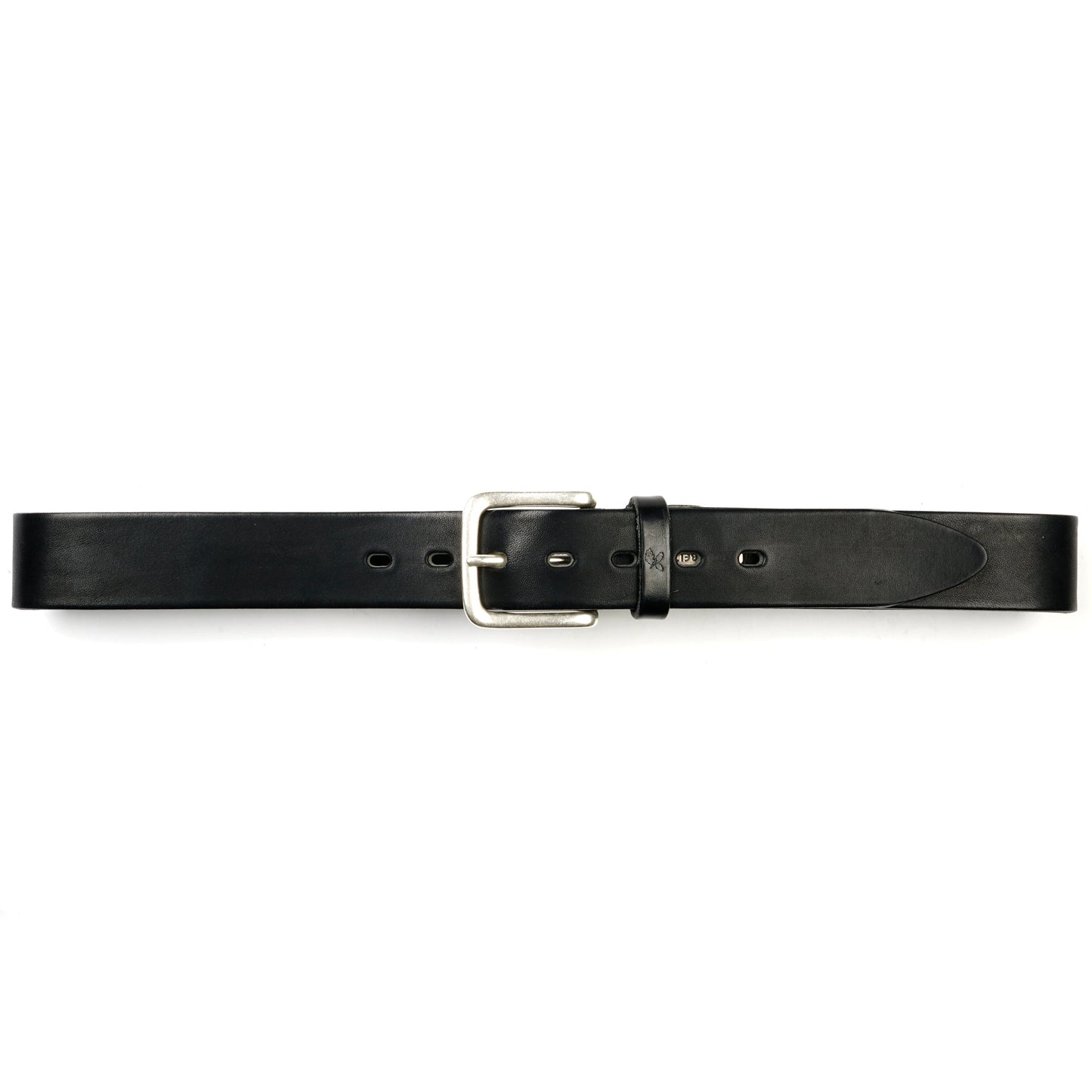 Blake Silver Buckle - Black - 4cm