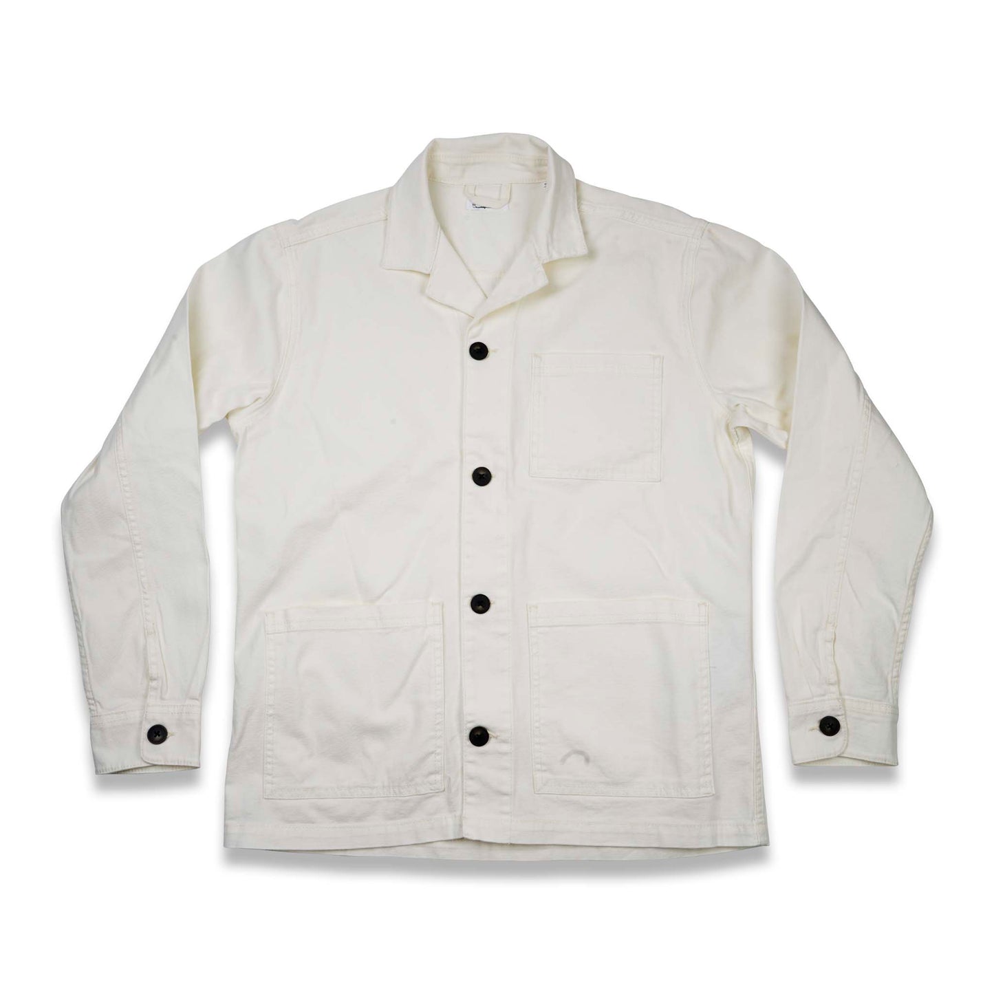 Pine Canvas Overshirt - Sternweiß