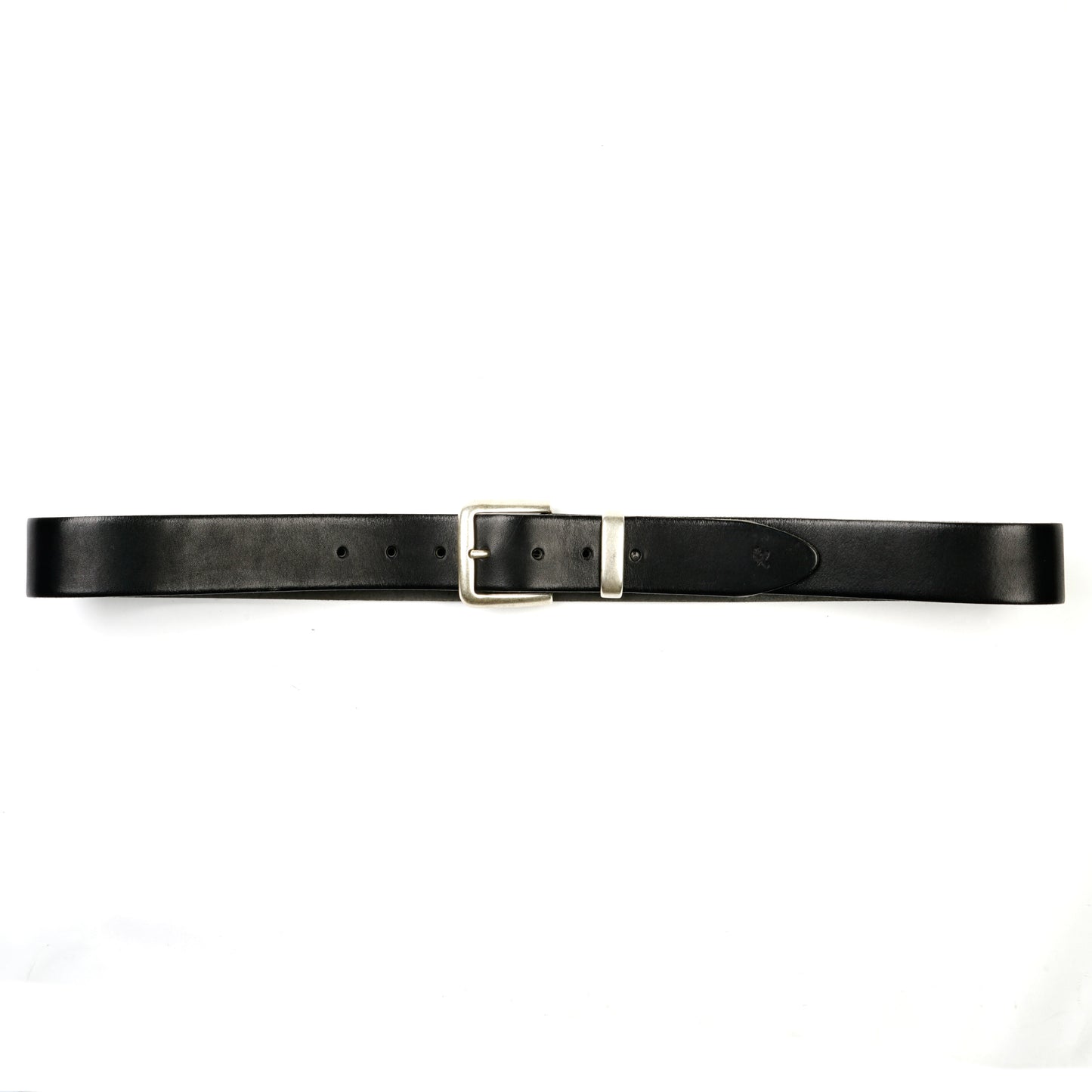 Dixon Silver Buckle - Black - 3,5 cm