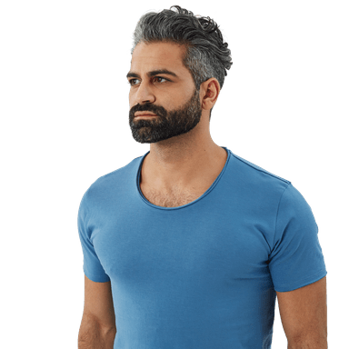 Elia 50 Blanco - crew neck, open edges - L'Atelier