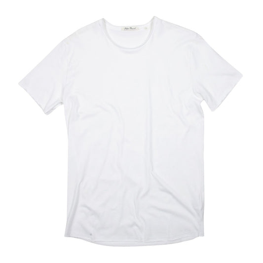 Elia 50 Blanco - crew neck, open edges - L'Atelier