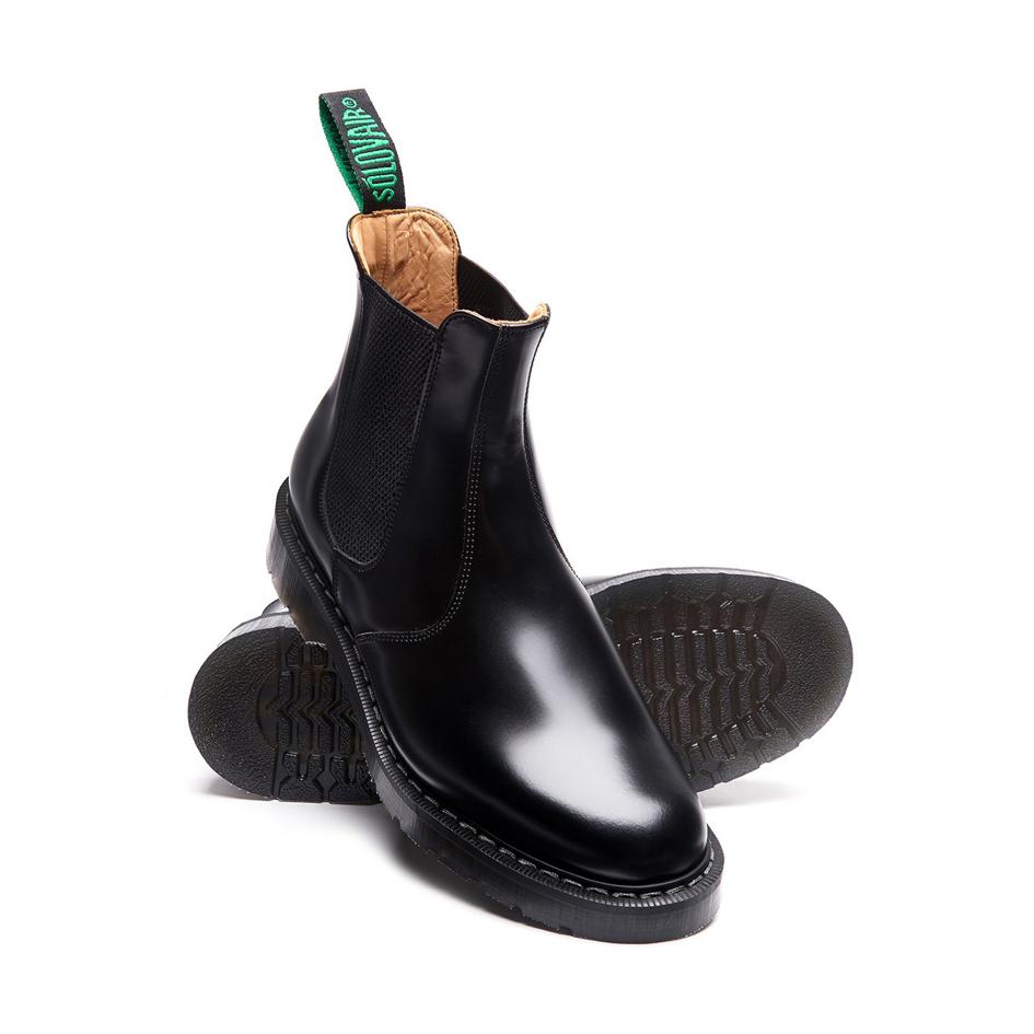 Dealer Boot - Black Hi-Shine - L'Atelier