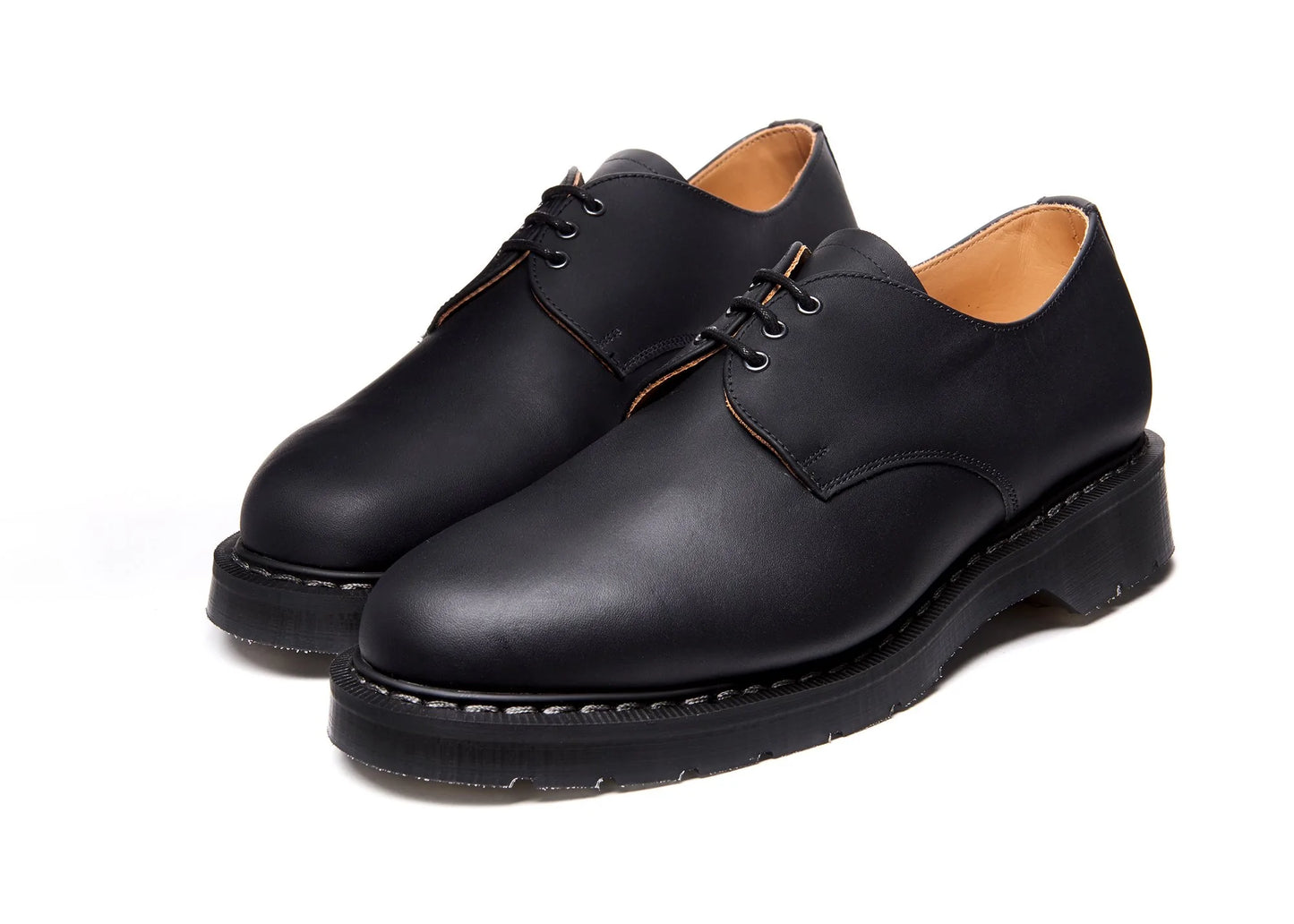 Gibson Shoe 3 Eye - Black Greasy