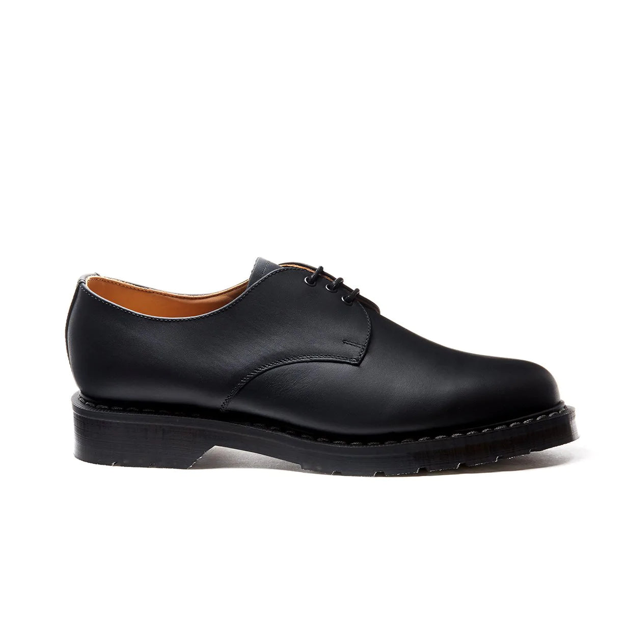 Gibson Shoe 3 Eye - Black Greasy