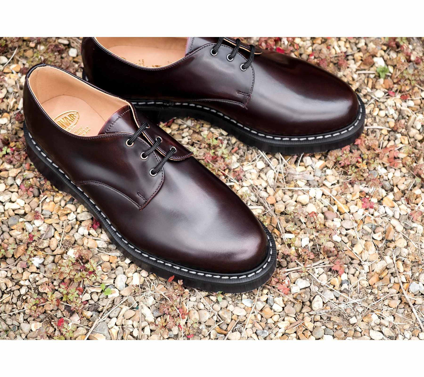 Gibson Shoe 3 Eye - Burgund Rub Off