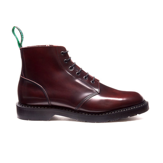 Astronaut Boot 6 Eye - Burgundy Rub-Off