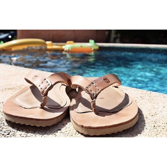 Natural Leather Sandals