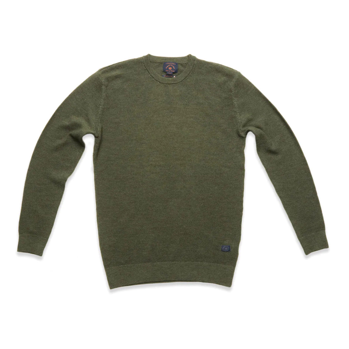 Blue de Genes Tondo knit leaf
