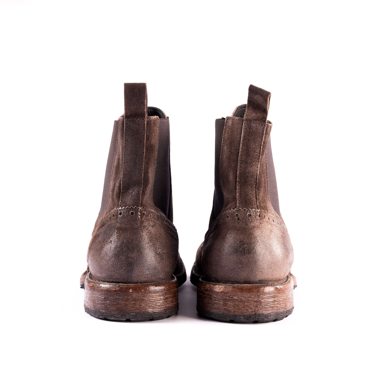 Brogue Boot Suede - T.Moro