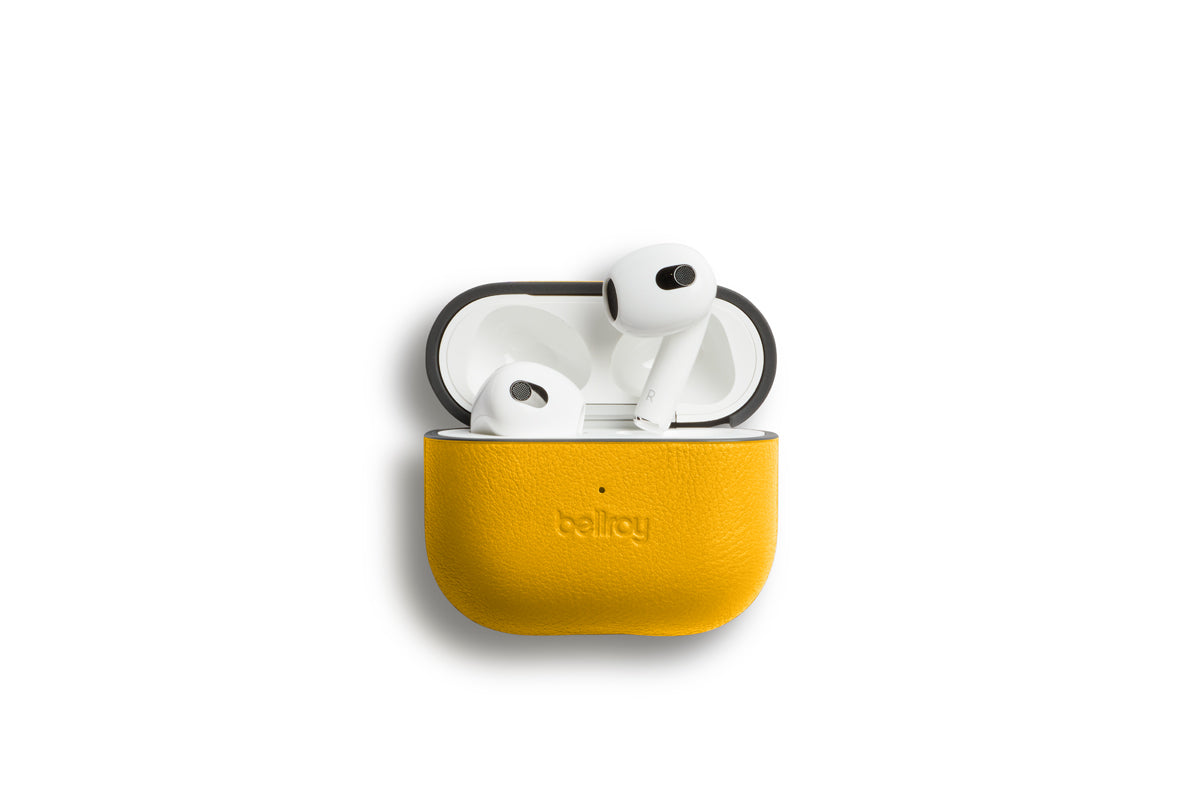 Bellroy Pod Jacket - Marigold open