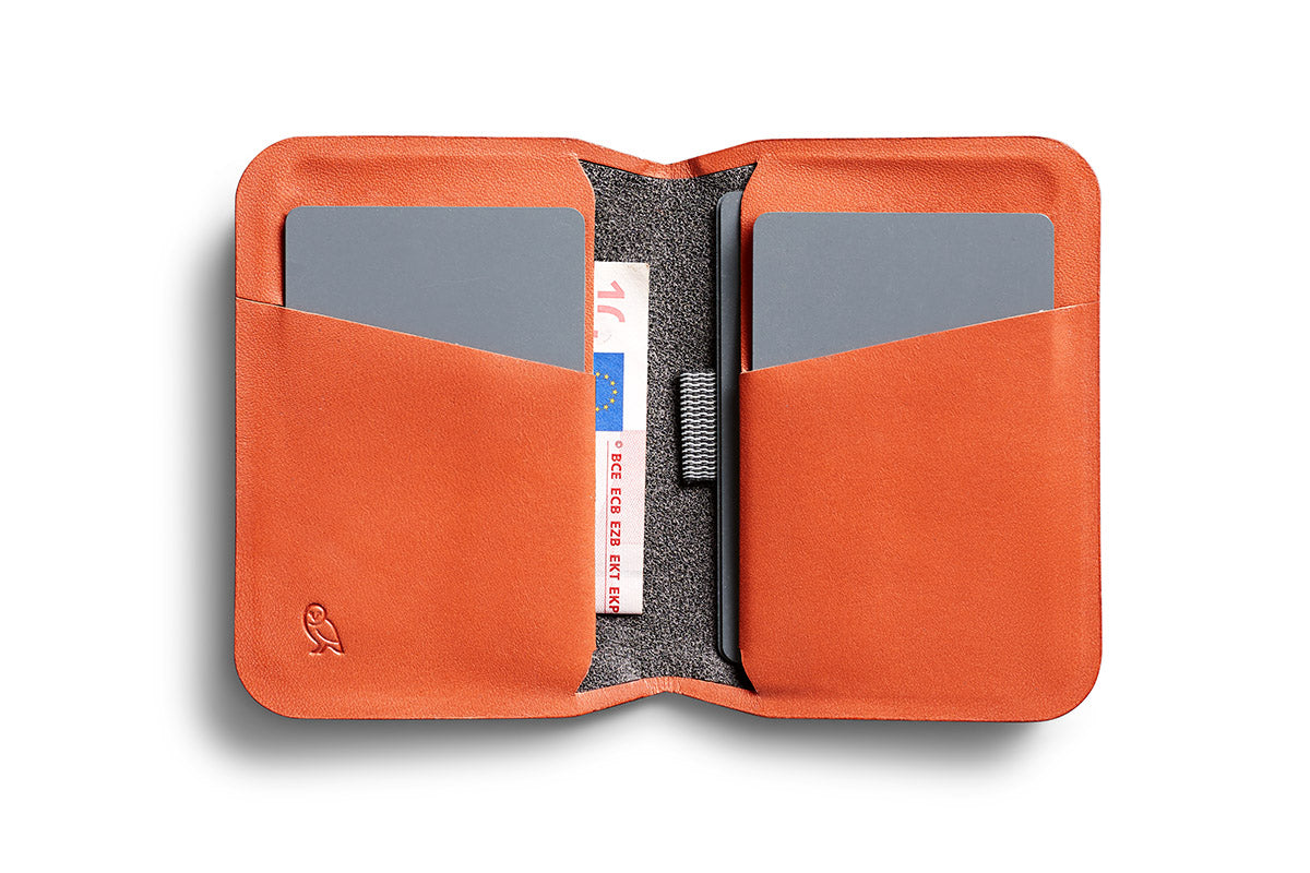 Bellroy Apex slim sleeve wallet indigo