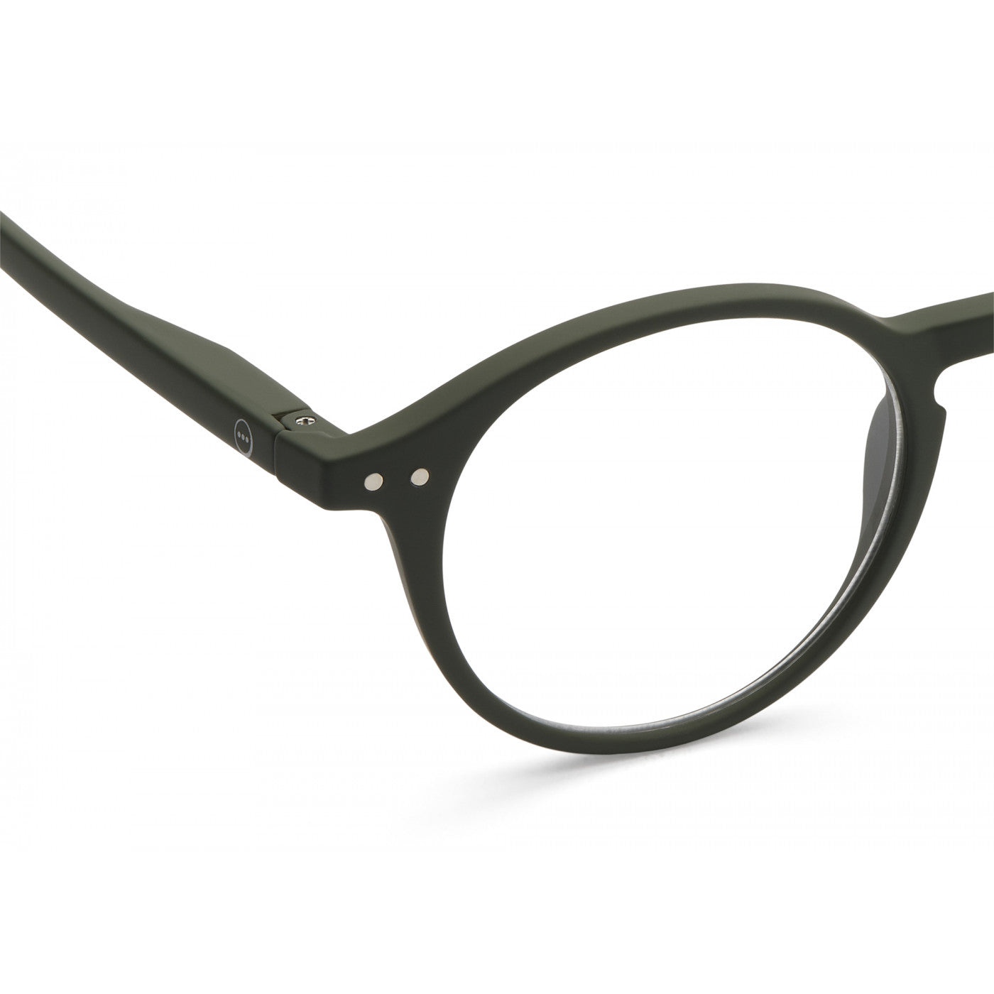 #D READING Glasses Kaki Green