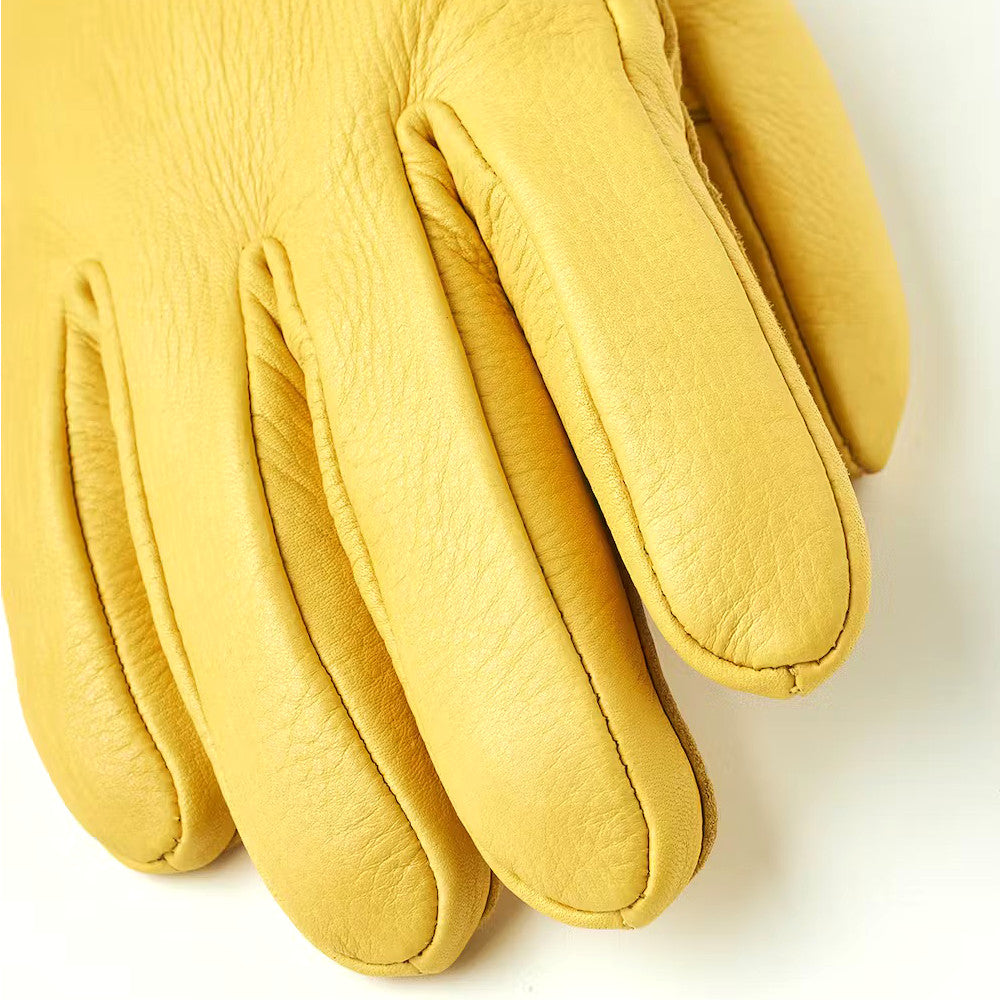 Hestra Eirik Wool Deerskin - Natural Yellow