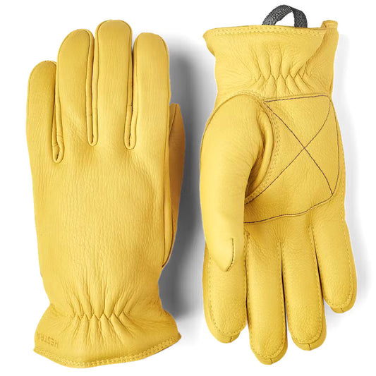 Hestra Eirik Wool Deerskin - Natural Yellow