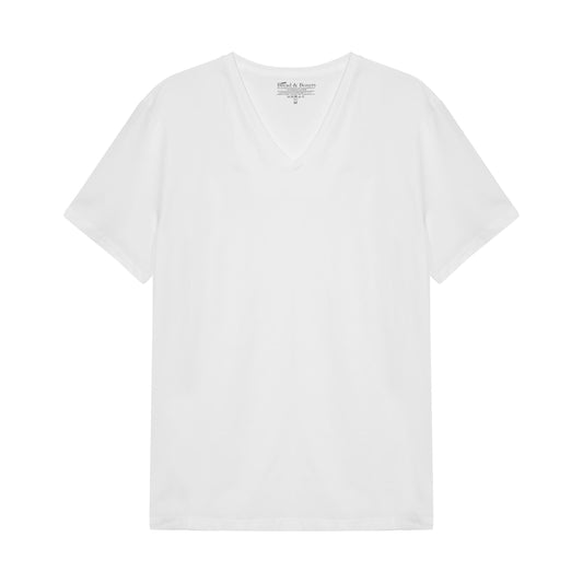 V-Neck T-Shirt - White