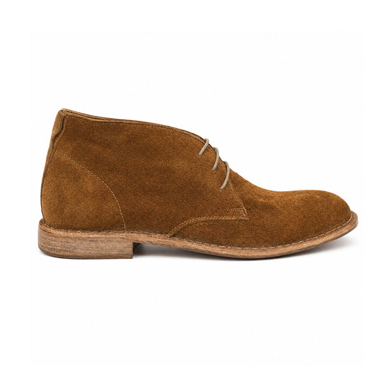 Allacciata Wrinkle Chukka - Braun