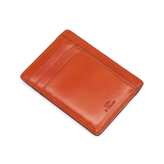 Il Bussetto Card & Document Holder - Tibetan Red