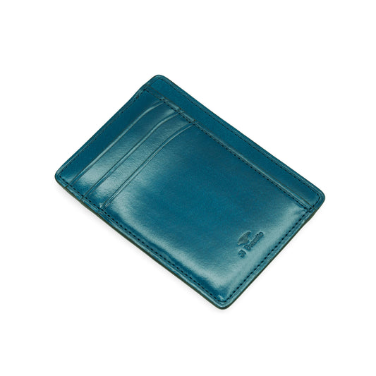 Il Bussetto Card Holder - Poseidon Blue