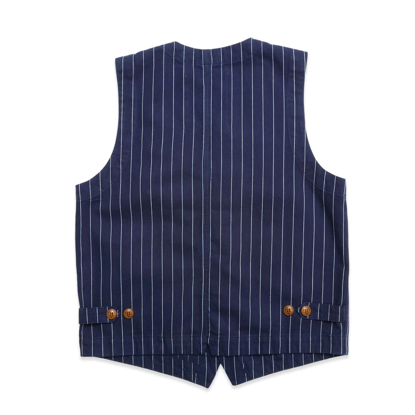 Lumen Toll Gilet - Navy Stripe