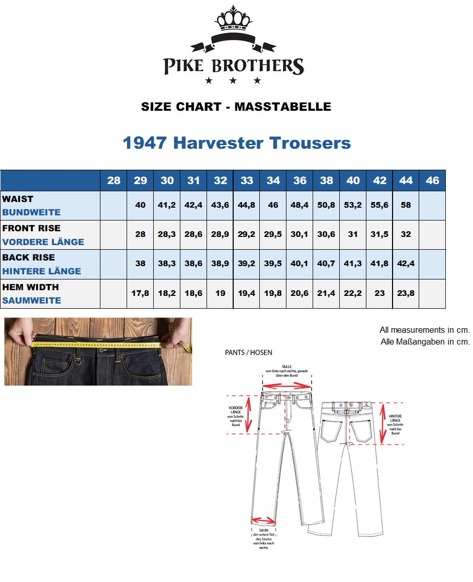 1947 Harvester Pant - Chicago Sand