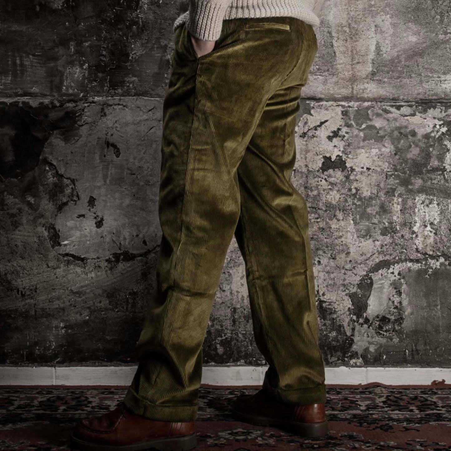 Milord Corduroy Chino - Khaki