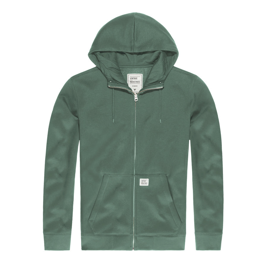 Hooded Zip Fleece 3020 - Meadow