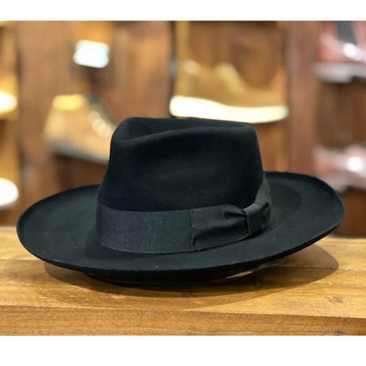 Fedora Wool Hat - Black