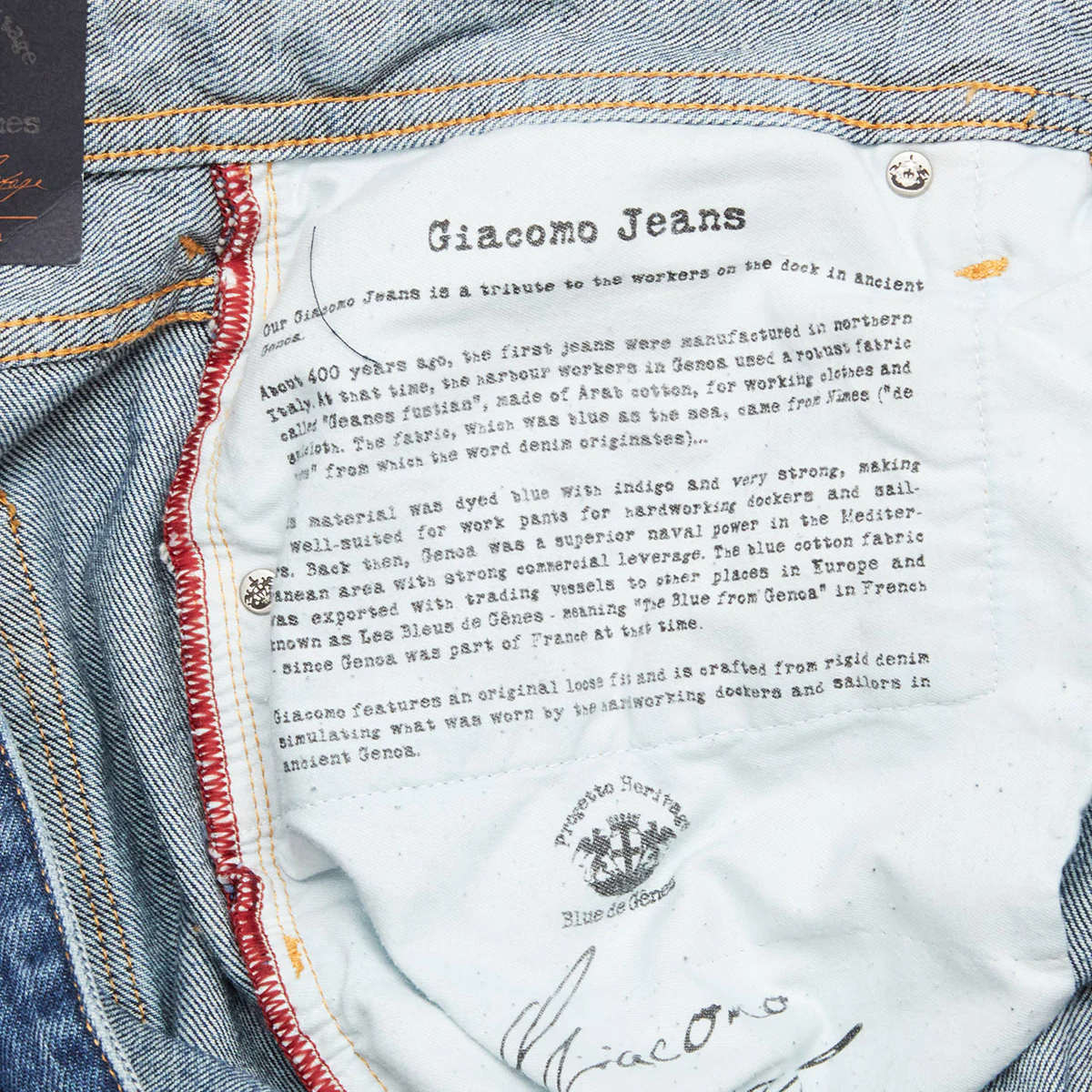 Giacomo Maracas Jeans - Vintage Wash