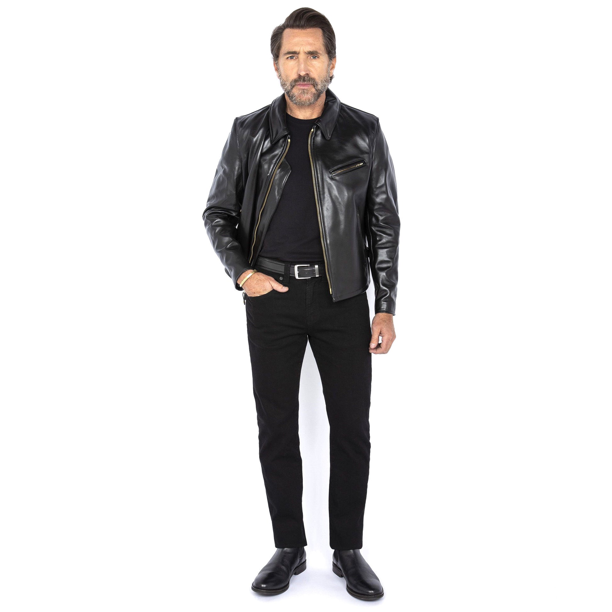 Schott USA biker horsehide jacket 689H