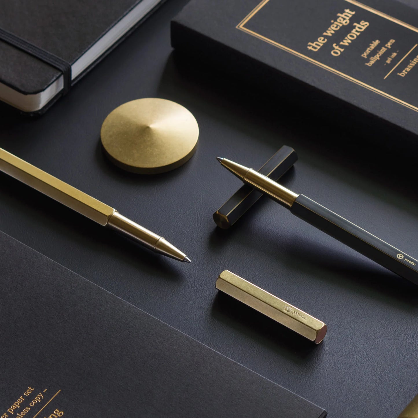 Klassischer Revolve Rollerball-Stift – Schwarz