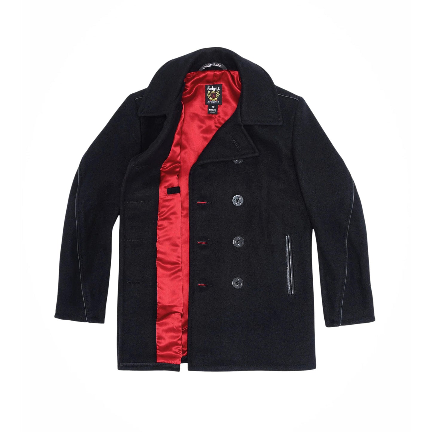 740C Peacoat wool - Navy