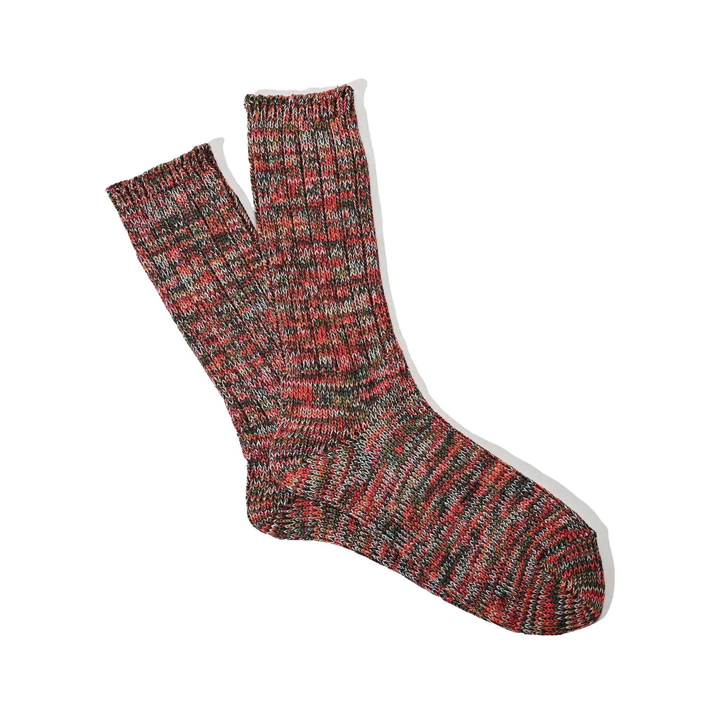 5 Color Mix Crew Sock