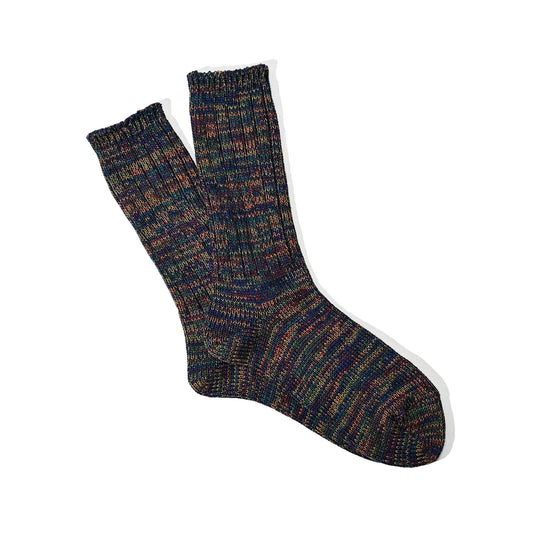 5 Color Crew Sock - Wine