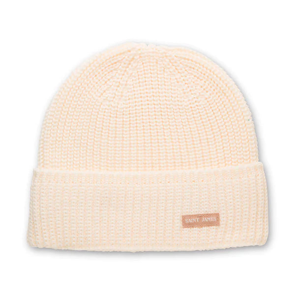 Saint James Canot Wool Beanie - Ecume