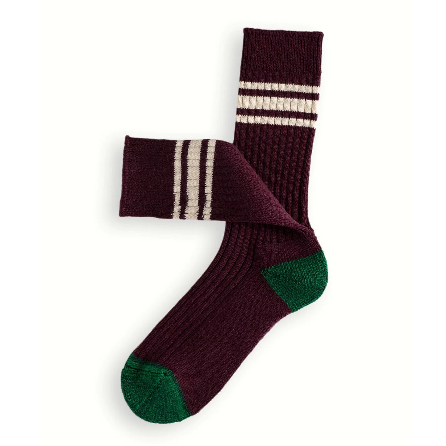 Nautical Turn Beach Break - Burgundy