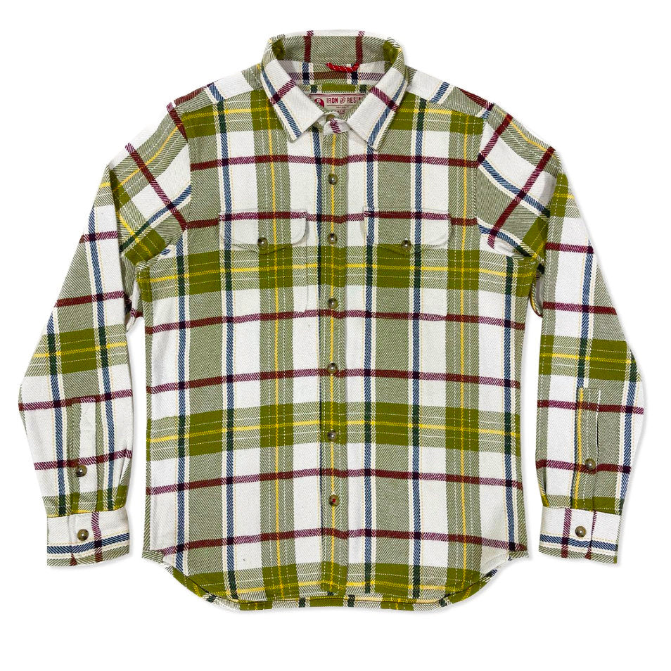 Iron & Resin Turlock Flannel Shirt - Green