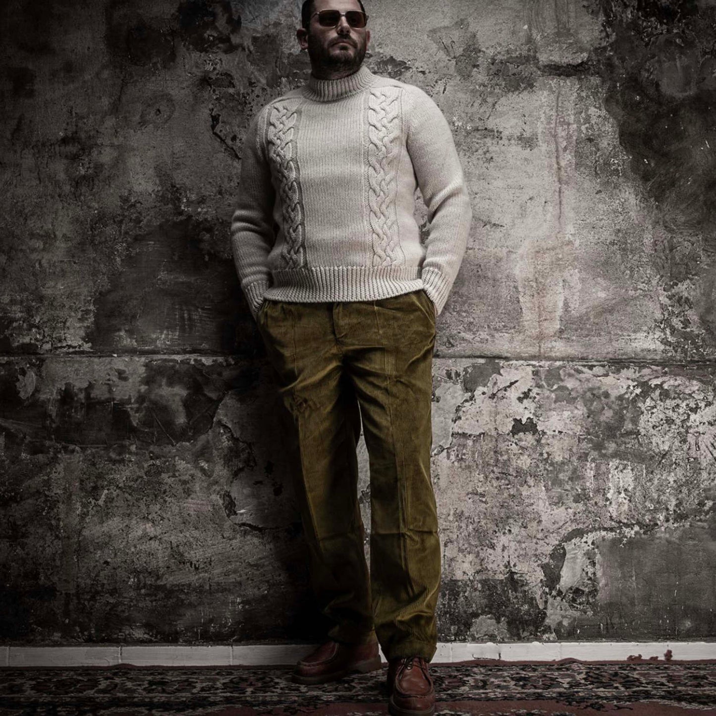 Milord Corduroy Chino - Khaki