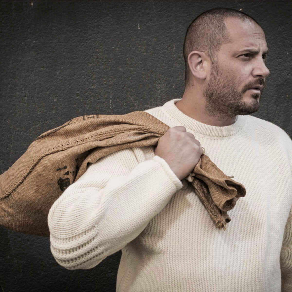 Fleurs de Bagne Mataf | Natural Wool Fisherman Sweater